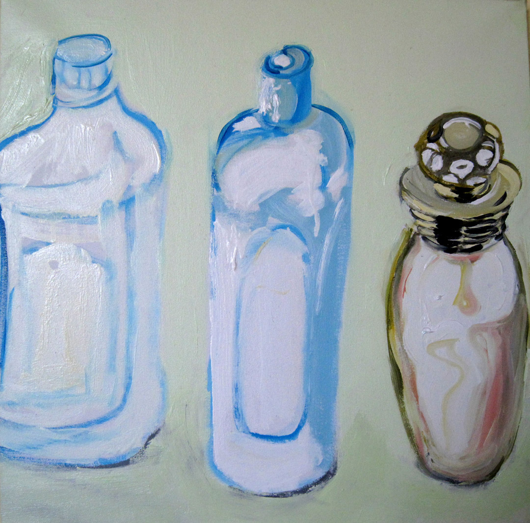 Dior oil on linen, 17X17