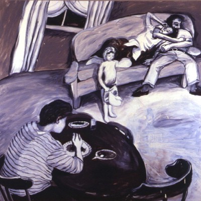 He's Still Eating 1988 oil on canvas 68X72