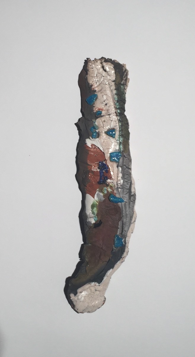 No.1 14x3 ceramic, 2014