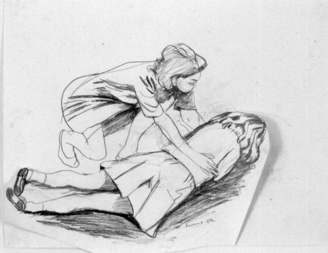 Study for Fallen Child 1992